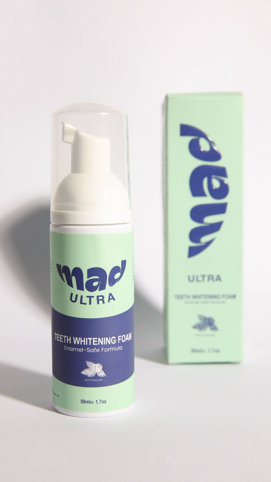 MAD Care Teeth Whitening Foam - USA-developed formulation πΊπΈ