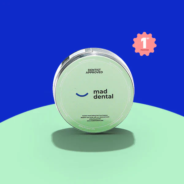 MAD Care Teeth Whitening Powder - Pack of 2 (RECOMMENDED) Extra 11% OFF