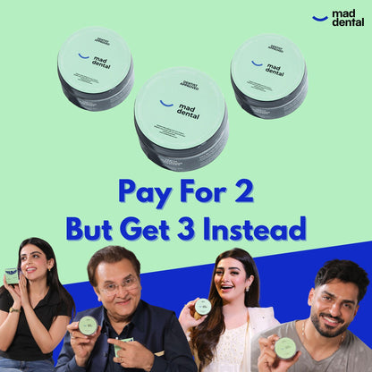 Mad Care Teeth Powder - Get 3 in Price of 2