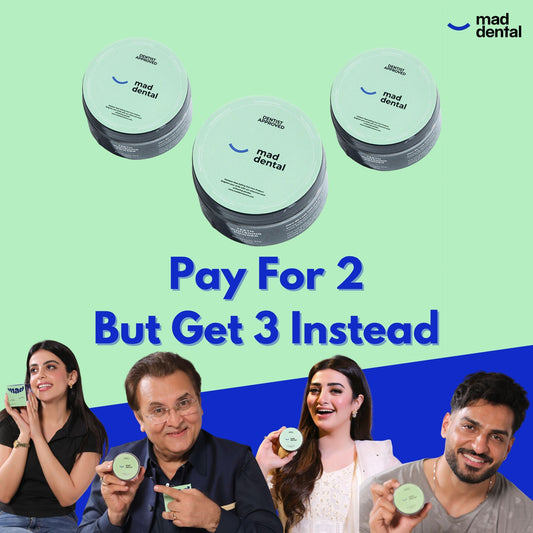 Mad Care Teeth Powder - Get 3 in Price of 2